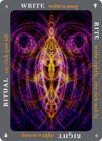 9 - Write/Right/Rite/Ritual
